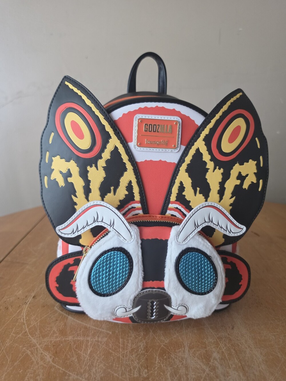 NWT Loungefly Godzilla Mothra Mini Backpack Hardtag
